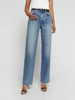 Val 90s Mid Rise Straight Jeans in Colorado